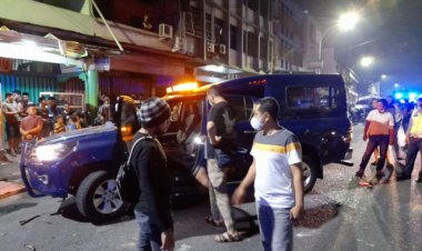 Lagi Operasi Kejar TO, Mobil K-9 Bea Cukai Diserang OTK di Jalan Juanda Pekanbaru