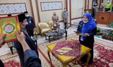 Bupati Masnah Busro Lantik Penjabat Sekda Muaro Jambi