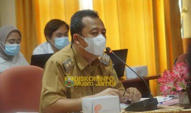 Wabup BBS Pimpin Rapat GTRA Kabupaten Muarojambi