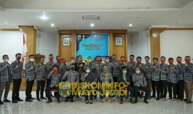 Bupati Masnah Hadiri Pelantikan Pengurus DPC HIPMI Muarojambi