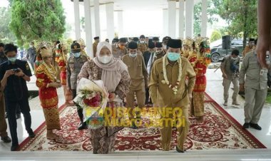 Bupati Masnah Sambut Kunker Gubernur Jambi Fachrori Umar