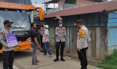 Bawa Pemudik, 4 Bus Disuruh Putar Balik di Perbatasan Palembang- Jambi