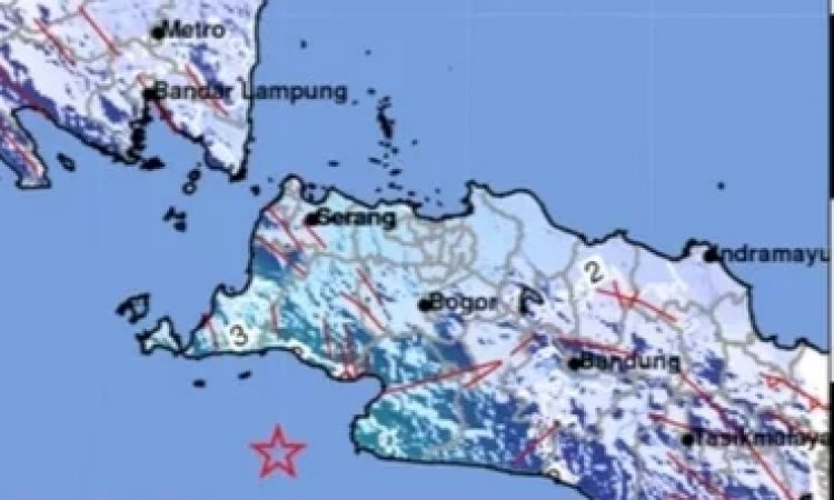 Banten Digoyang Gempa Magnitudo 5,1, Jakarta Pun Terasa