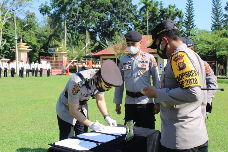 Polres Muarojambi Diisi Pejabat Baru, Ini Daftar Nama- namanya