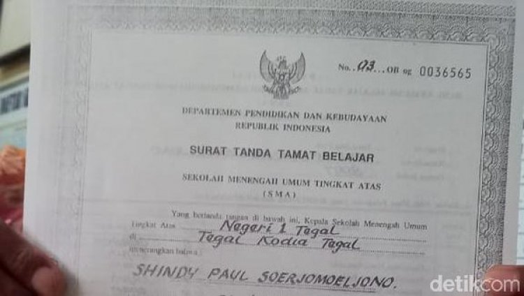 Sang Penista Agama Islam Jozeph Paul Zhang Nilai di SMA-nya Biasa Saja