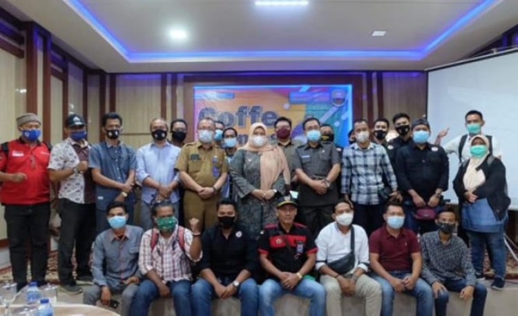 Bupati Masnah Gelar Coffee Morning Dengan Insan Pers Muaro Jambi