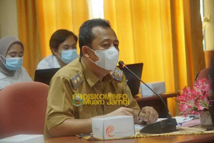 Wabup BBS Pimpin Rapat GTRA Kabupaten Muarojambi