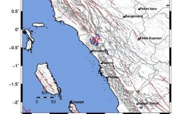 Gempa Goyang Bukittinggi 3.3 Magnitudo, Begini Penjelasan BMKG