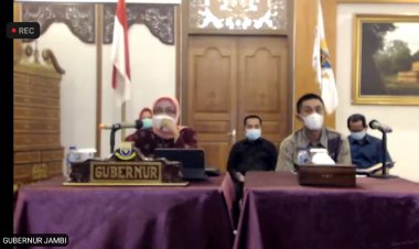Rakor Strategi Micro Lockdown, Pj Gubernur Jambi Sebut Siap Hadapi Lonjakan Covid-19