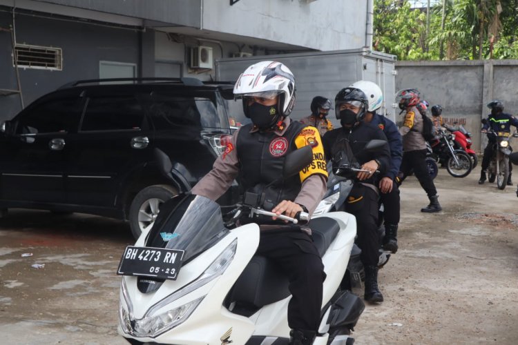 Turun Tangan, Kapolres Muarojambi Cek Penutupan Tempat Wisata