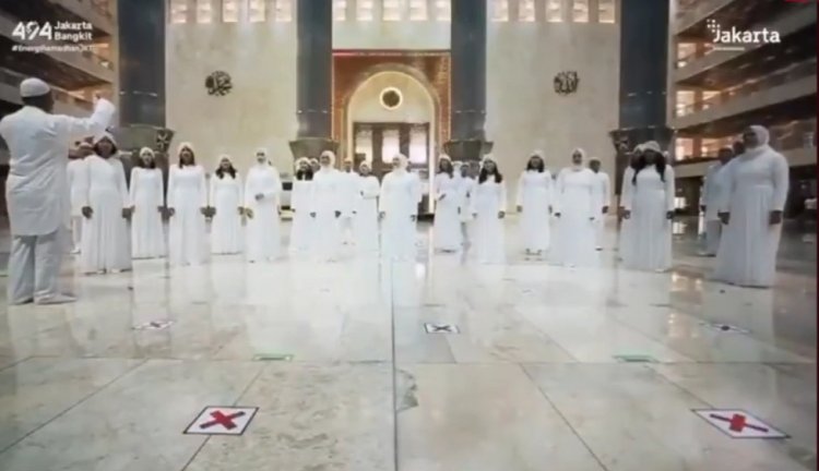 Viral Video Paduan Suara di Dalam Masjid Istiqlal, Wagub DKI Minta Maaf