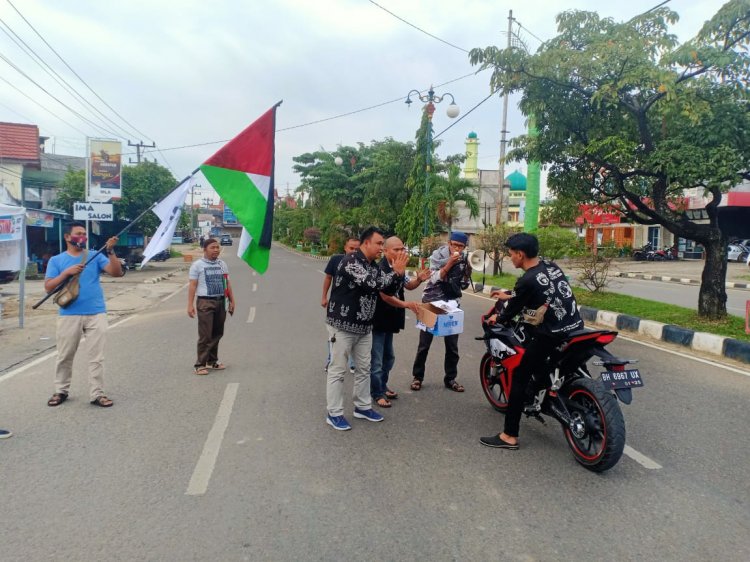 Aksi Solidaritas di Bungo, Bocah Ini Rela Berikan THR-nya untuk Anak-anak Palestina
