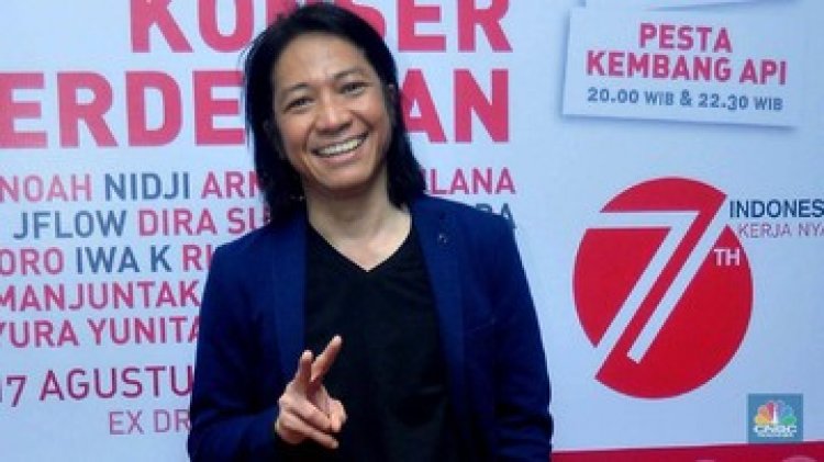 Abdee Slank Anak Band yang Diangkat Erick Thohir Jadi Komisaris Telkom