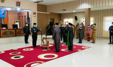 Karo Perekonomian dan SDA Provinsi Jambi Dilantik Menjadi Pj Sekda Merangin
