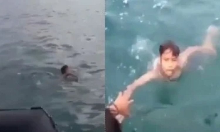 Begini Pengakuan Bocah yang Diceburkan Orang ke Laut, Videonya Viral