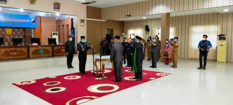 Karo Perekonomian dan SDA Provinsi Jambi Dilantik Menjadi Pj Sekda Merangin