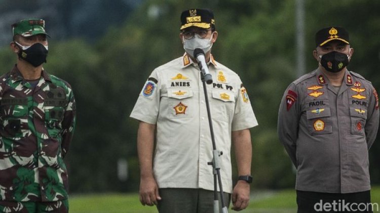 Anies Sebut PPKM Darurat Bukan Satu Lokasi Saja Tapi se-Jawa