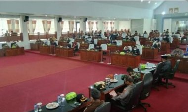 Paripurna DPRD Merangin, Wabup Mashuri Diprotes Anggota Dewan