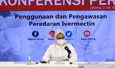 Disebut Bisa Digunakan untuk Covid-19, BPOM: Penggunaan Ivermectin Harus Sesuai Resep Dokter