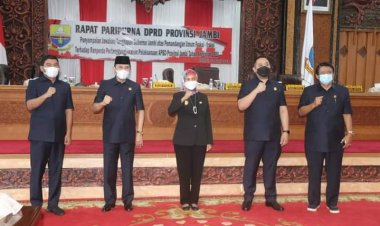 Pj Gubernur: Kritik dan Saran DPRD sebagai Evaluasi Perbaikan Kinerja Pemprov Jambi