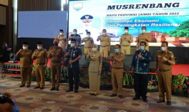 Pemprov Jambi Sukses Gelar Musrenbang RKPD Tahun 2022