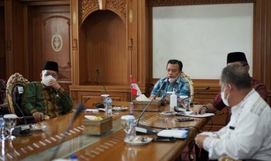 Rapat Perdana Bersama OPD, Gubernur Al Haris Tekankan Hal Ini