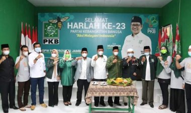 Peringati Harlah ke 23, DPW PKB Provinsi Jambi Berbagi di Tengah Masyarakat Saat Pandemi