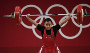 Sukses! Lifter Eko Yuli Raih Perak Olimpiade Tokyo 2020