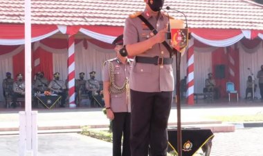 Pimpin Upacara Pendidikan Bintara Polri, Kapolda Jambi: Buat Bangga Orang Tua, dan Negara Ini