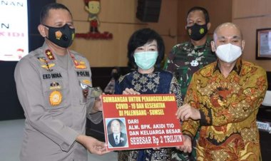 Bikin Heboh! Keluarga Akidi Tio Donasi Rp2 Triliun untuk Penanganan Covid-19, Kapolda Sumsel: Mendengarnya Saja Kaget...