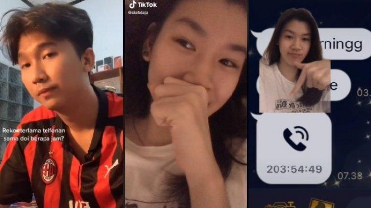 Viral! Cewek Cantik Ini Telepon Pacarnya Hingga 200 Jam, Cuma Iseng dan Ingin Pecahkan Rekor Google