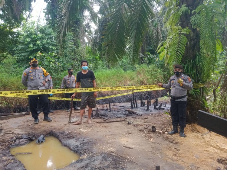 Razia Gabungan Sumur Ilegal di Muarojambi, Aparat Tidak Menemukan Satu Pun Pelaku