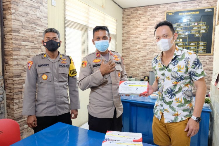 Pengusaha Kuliner Ini Berikan Bantuan Rapid Tes Antigen ke Polres Bungo: Upaya Membantu Sesama