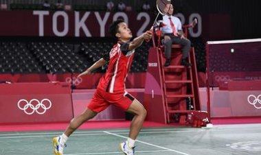 Anthony Sinisuka Ginting Gagal Melaju ke Final, Kalah dari Juara Bertahan Olimpiade