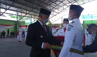 56 Paskibraka Kota Jambi Dikukuhkan, Ini Harapan Walikota