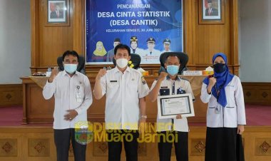 Pj Sekda Muarojambi Teken Dukungan Pembinaan Desa Cantik