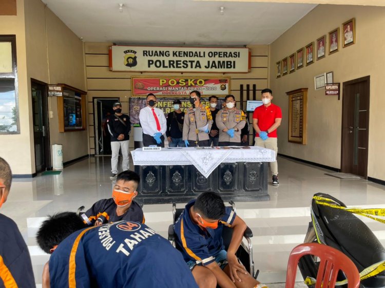 Belasan Kali Beraksi di Jambi, Komplotan Pencuri Mobil dan Motor Ini Ditangkap Polisi