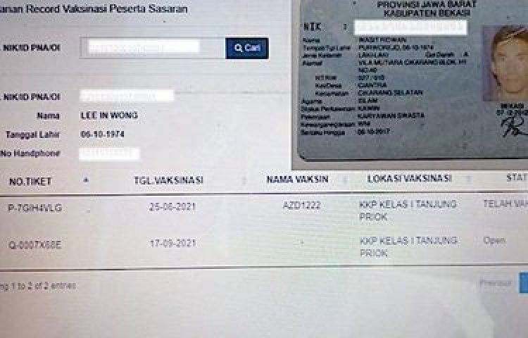 Kok Bisa, Warga di Bekasi Gagal Divaksin Gegara NIK Digunakan WNA?