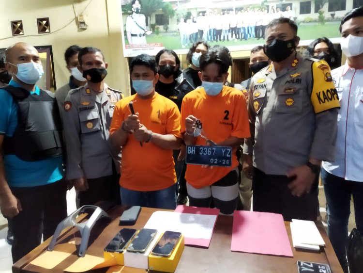 Pencuri Sepeda Motor & Penadah Ditangkap Polisi Muarojambi