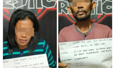 Duh! Wanita dan Pria Ini Diringkus Polisi Bungo Lantaran Penjual dan Pembeli Narkoba