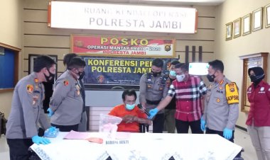 Dendam Setelah Dibacok, Pria di Jambi Ini Siram Temannya dengan Air Keras Hingga Tewas