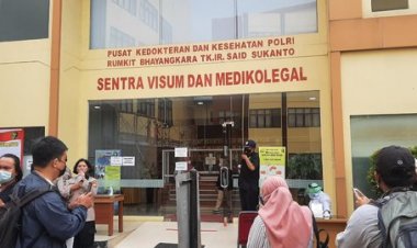 Tim DVI Polri Terima Data 41 Data Ante Mortem Keluarga Korban Kebakaran Lapas Tangerang