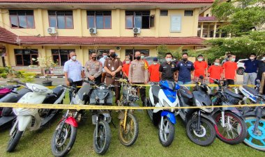 Operasi Besar-besaran, Polres Bungo Tangkap 22 Orang dan Ini Kasusnya