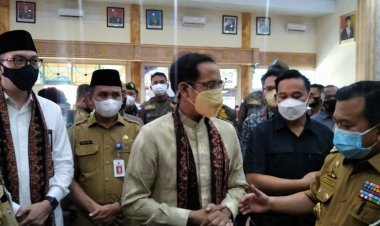 Kunjungi Jambi, Menteri Nadiem Dukung Belajar Tatap Muka Segera Dilakukan