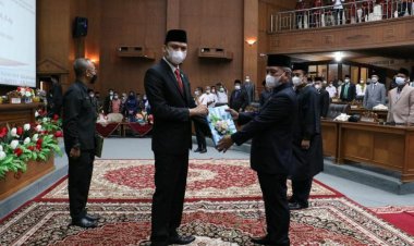 Ketua DPRD Harap Anggota yang Baru Dilantik Bersinergi Bangun Muarojambi