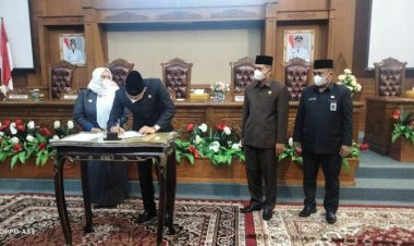 DPRD Muarojambi Gelar Paripurna Pembahasan KUPA- PPAS 2021