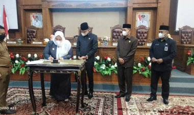 DPRD Sepakati KUPA PPAS Nota Keuangan APBD-p Muarojambi Tahun 2021