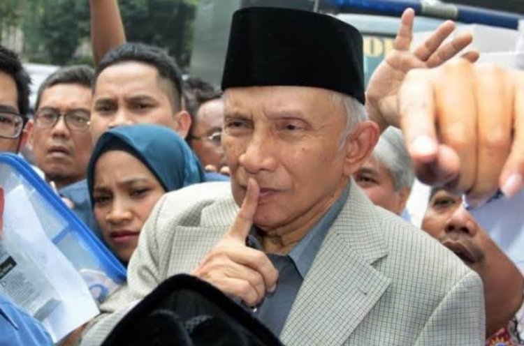 Amien Rais Bicara Soal Pengangkat Isu Presiden 3 Periode, PDIP: Tunjuk Hidung Saja, Siapa? yang Jelas Bukan PDI Perjuangan, Jangan Melantur