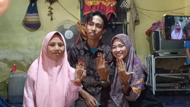 VIRAL! Pemuda Empat Lawang-Sumsel Ini Nikahi Dua Gadis Sekaligus, Istri: Saya Mau Dinikahi Karena Cinta....