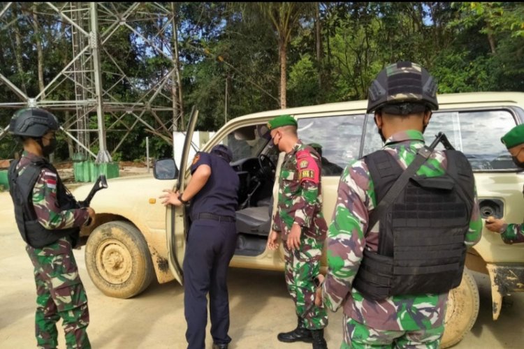 Begini Aksi Kejar-kejaran Satgas Pamtas gagalkan Penyelundupan Mobil Land Cruiser VX 80 asal Malaysia